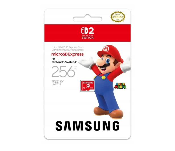 Nintendo Switch 2 microSD Express card 256 GB Samsung - 1344922 - zdjęcie 2